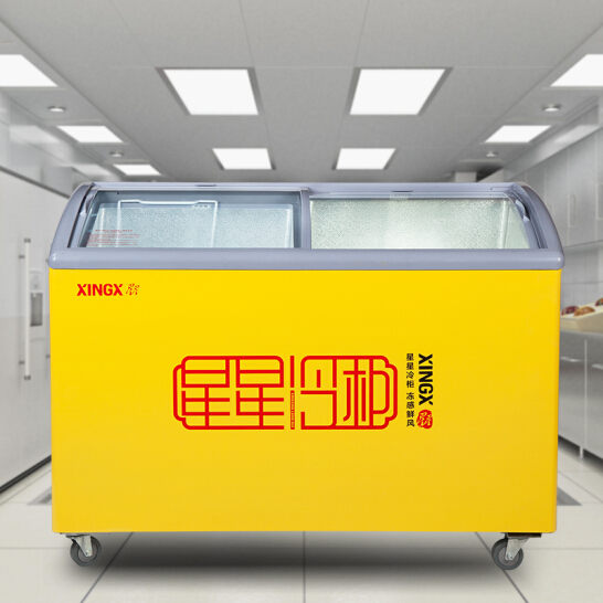 弧形頂冷藏冷凍柜