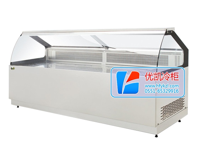 17-SS-HX弧形組合風(fēng)冷熟食柜