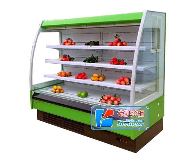 LF-DH大弧形水果風幕柜